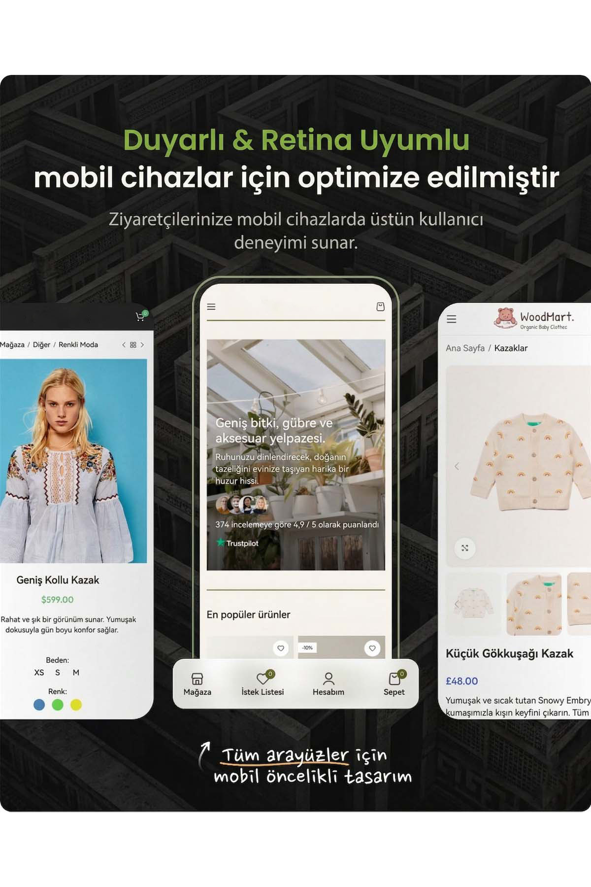 E-Ticaret Bilgisayar Elektronik Market Web Sitesi