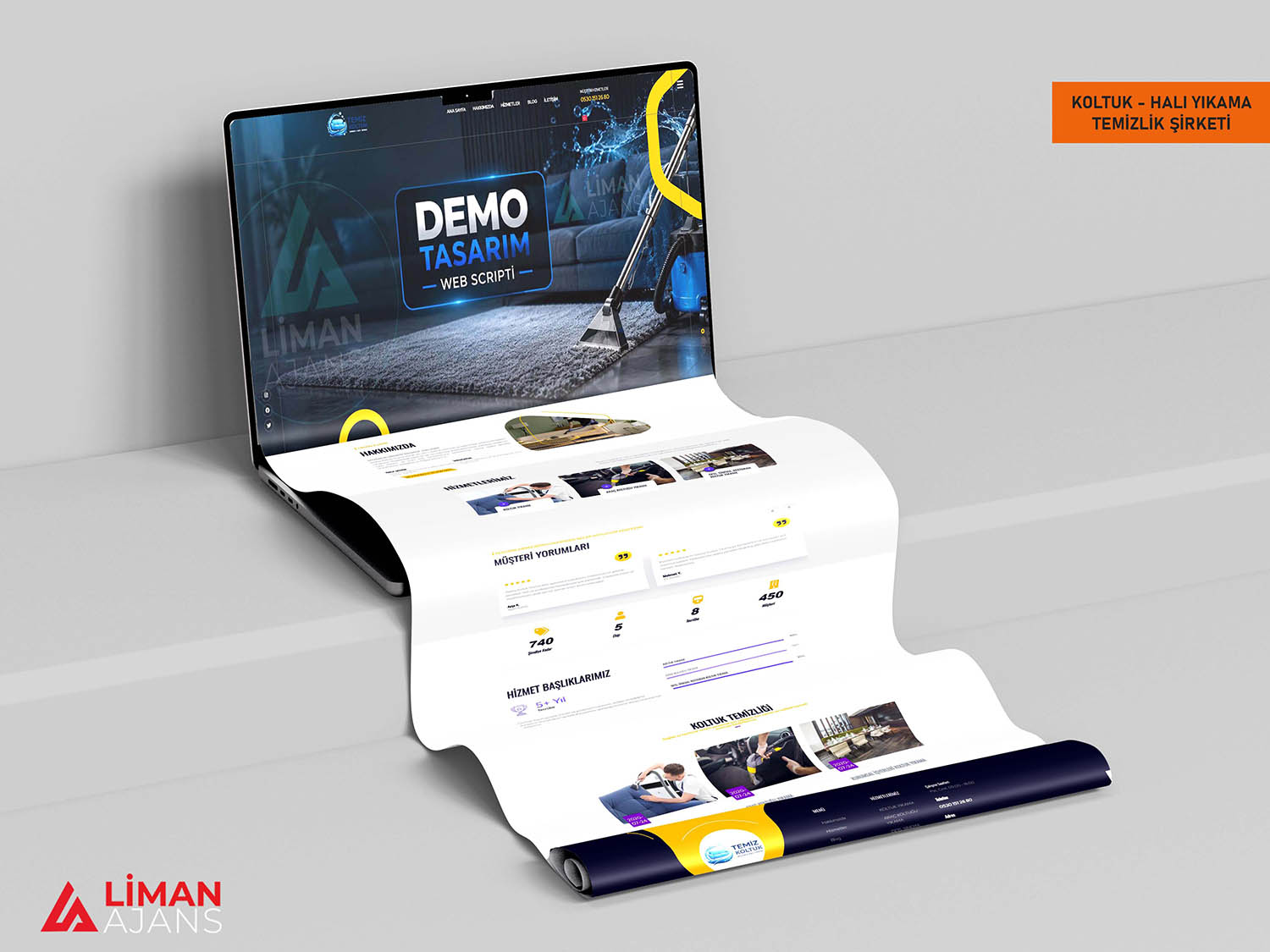 KOLTUK HALKI YIKAMA TEMİZLİK ŞİRKETİ WEB SİTESİ