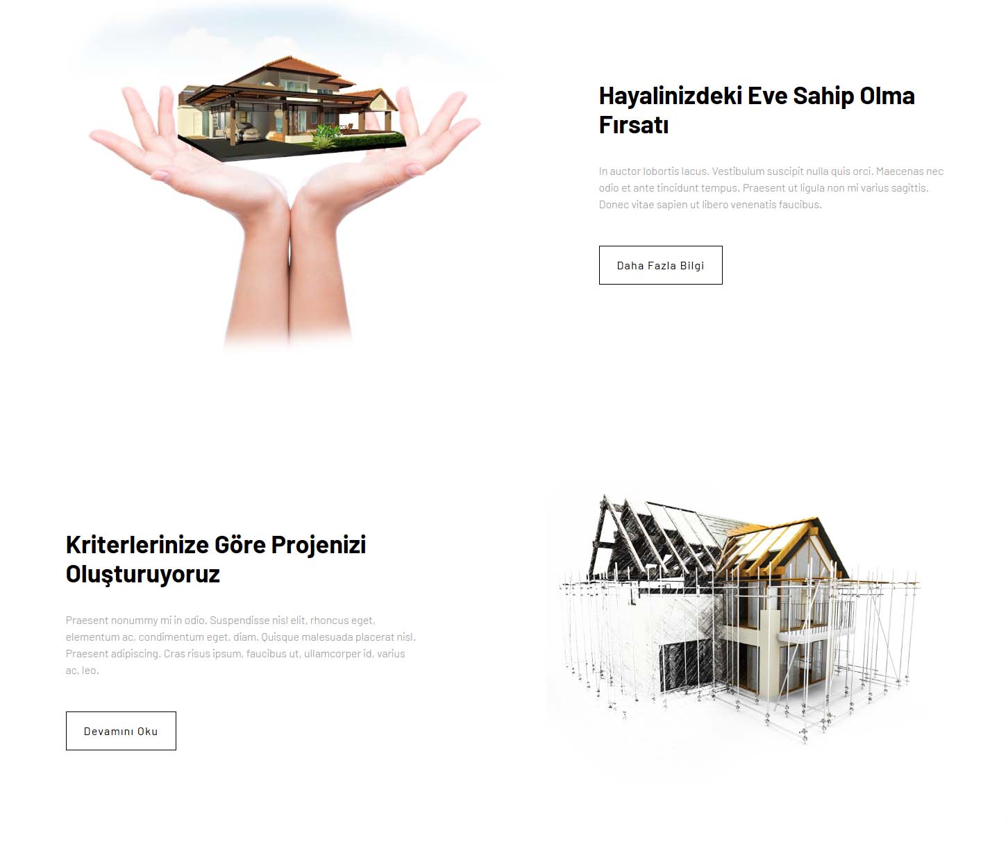 Mimarlık İnşaat Yapı Dekorasyon Web Sitesi